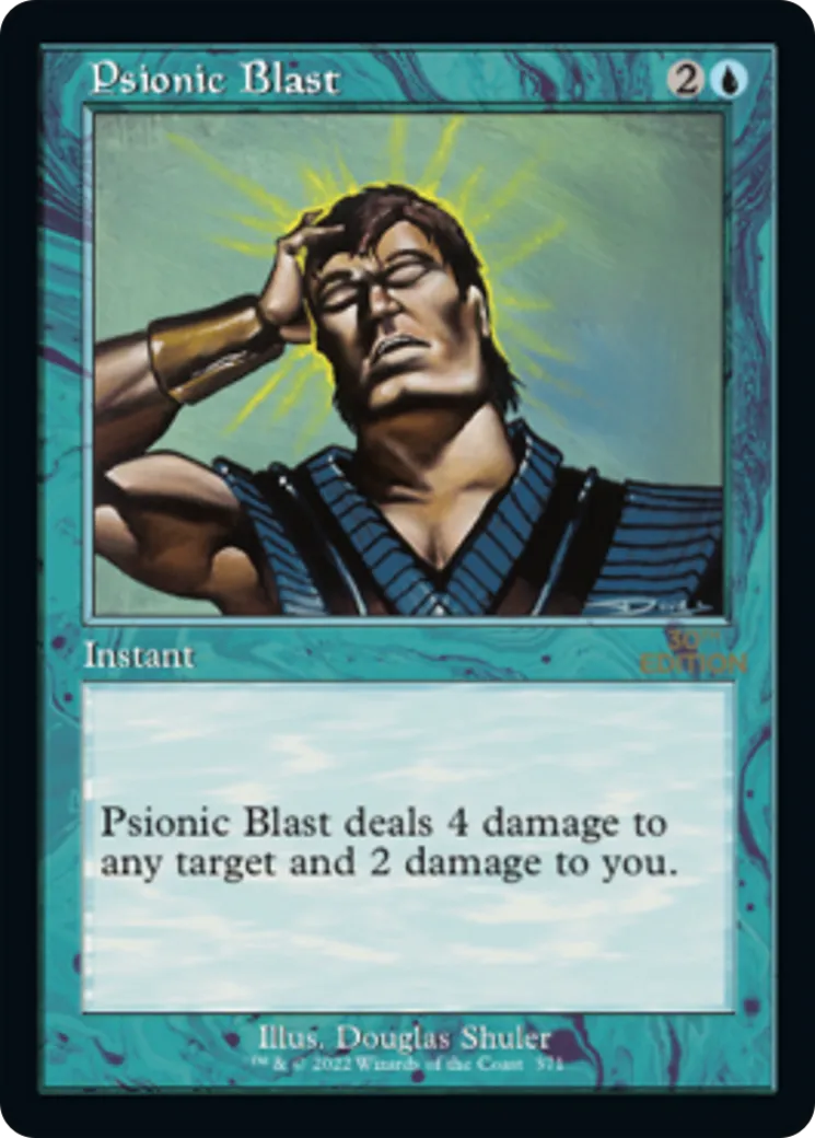 Psionic Blast — 30th Anniversary Edition — Magic: The Gathering