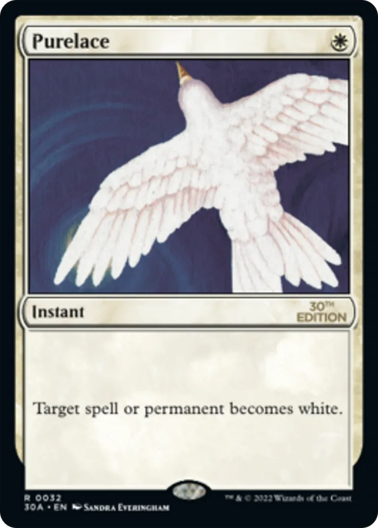 Purelace from 30th Anniversary Edition - Magic: The Gathering