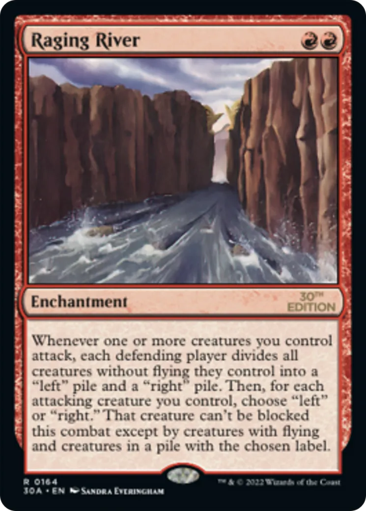 Raging River — 30th Anniversary Edition — Magic: The Gathering
