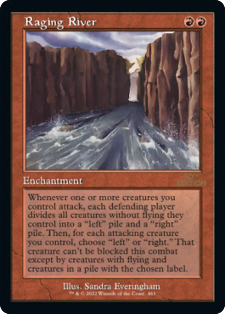 Raging River — 30th Anniversary Edition — Magic: The Gathering