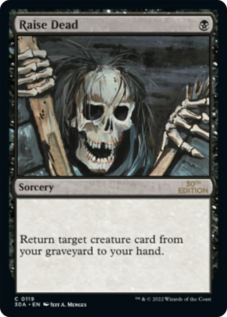 Raise Dead — 30th Anniversary Edition — Magic: The Gathering