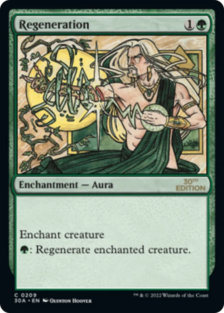 Regeneration — 30th Anniversary Edition — Magic: The Gathering