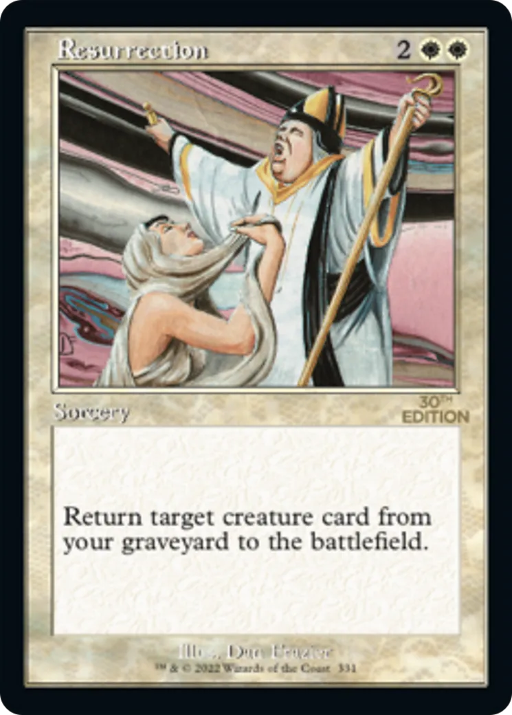 Résurrection — 30th Anniversary Edition — Magic: The Gathering