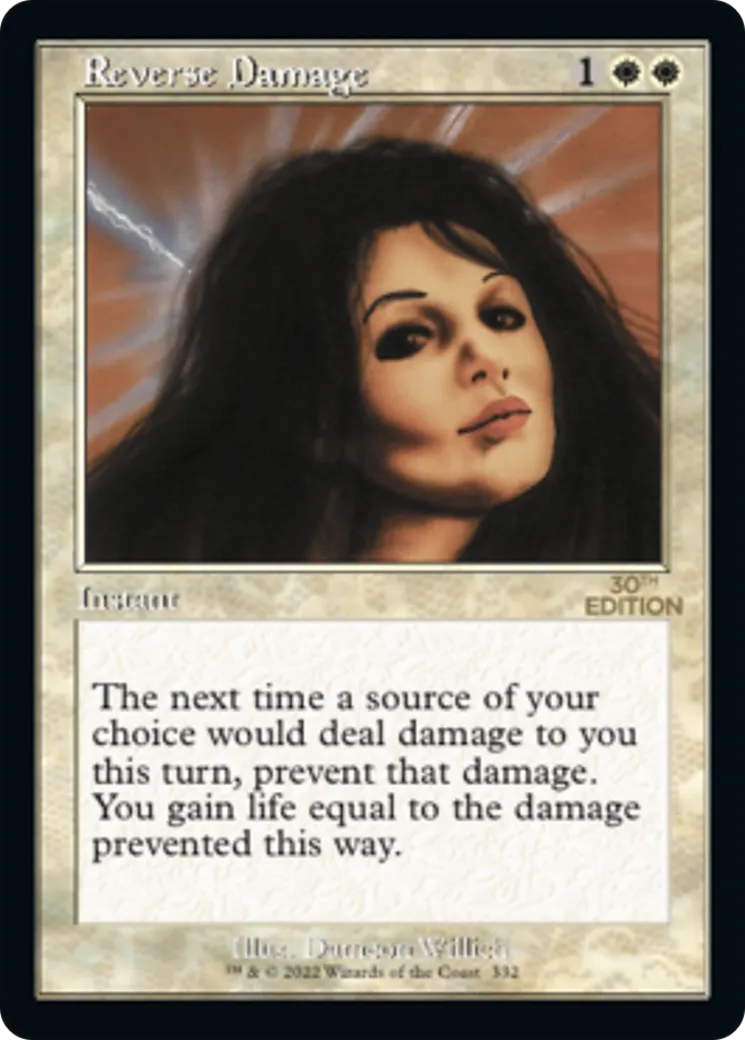 Inversion des dégâts — 30th Anniversary Edition — Magic: The Gathering