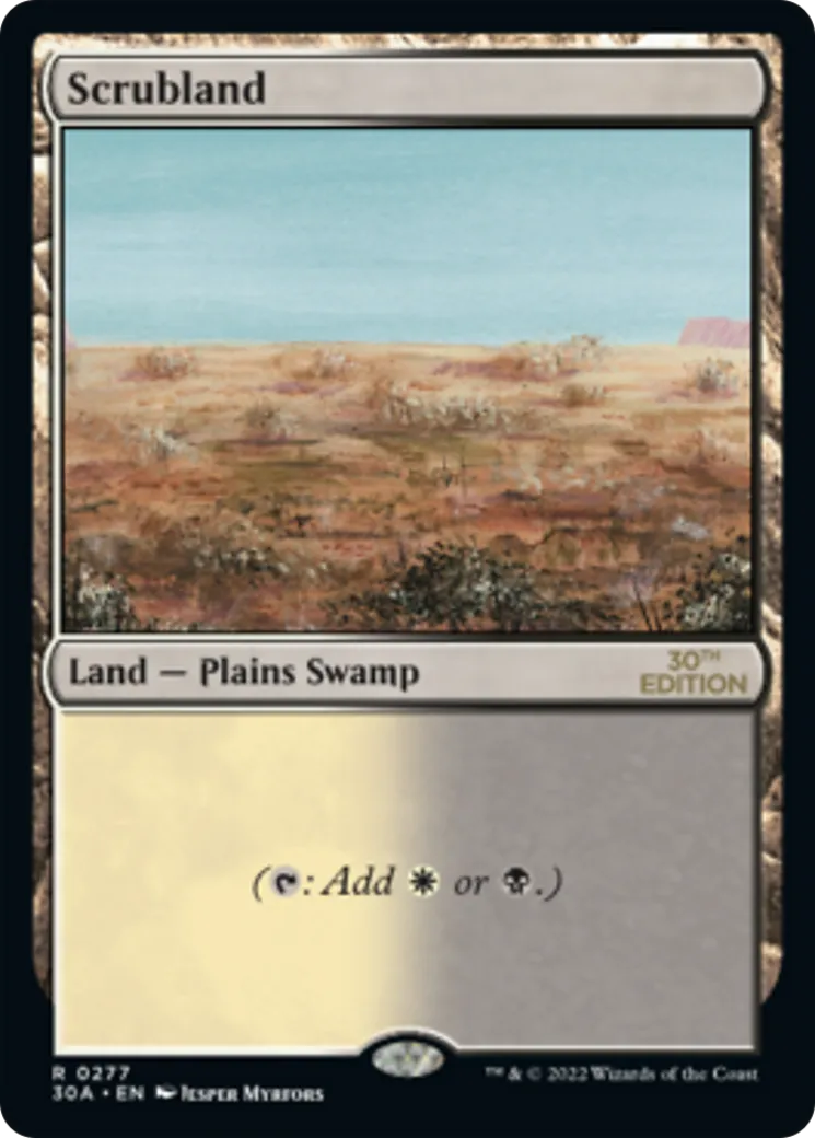 Brousse — 30th Anniversary Edition — Magic: The Gathering