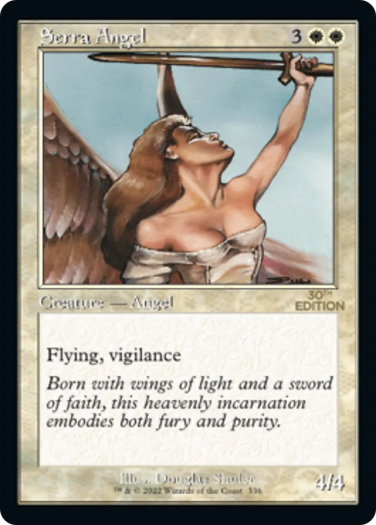 Ange de Serra from 30th Anniversary Edition - Magic: The Gathering