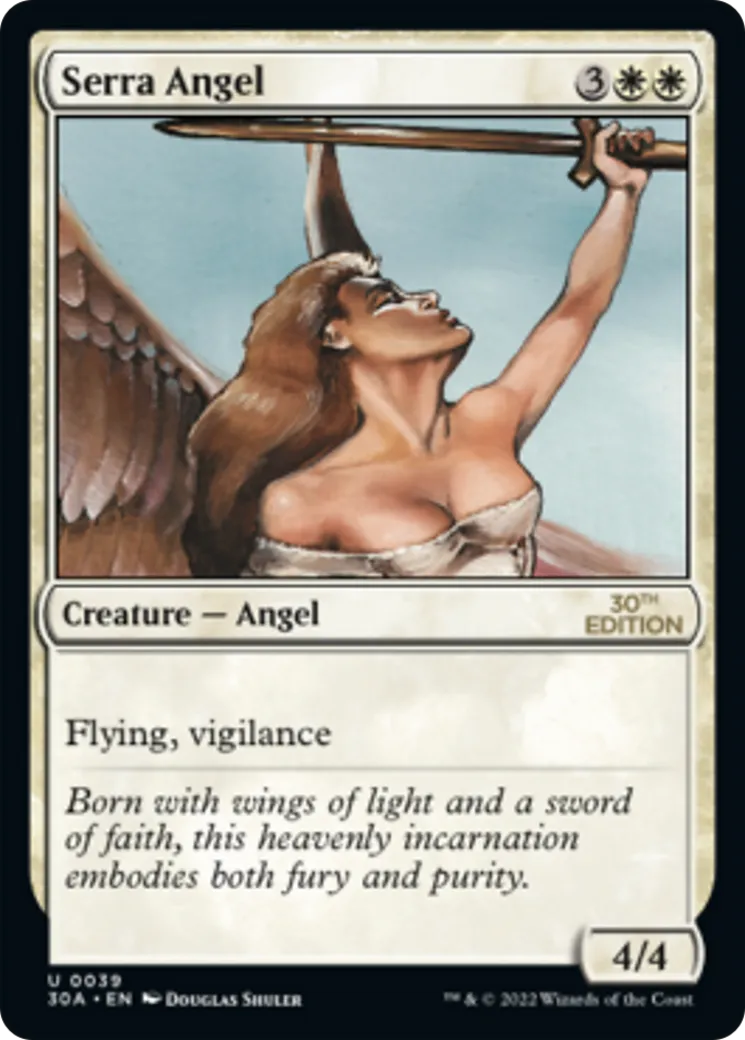 Serra Angel — 30th Anniversary Edition — Magic: The Gathering