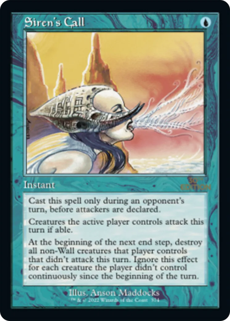 Siren's Call — 30th Anniversary Edition — Magic: The Gathering