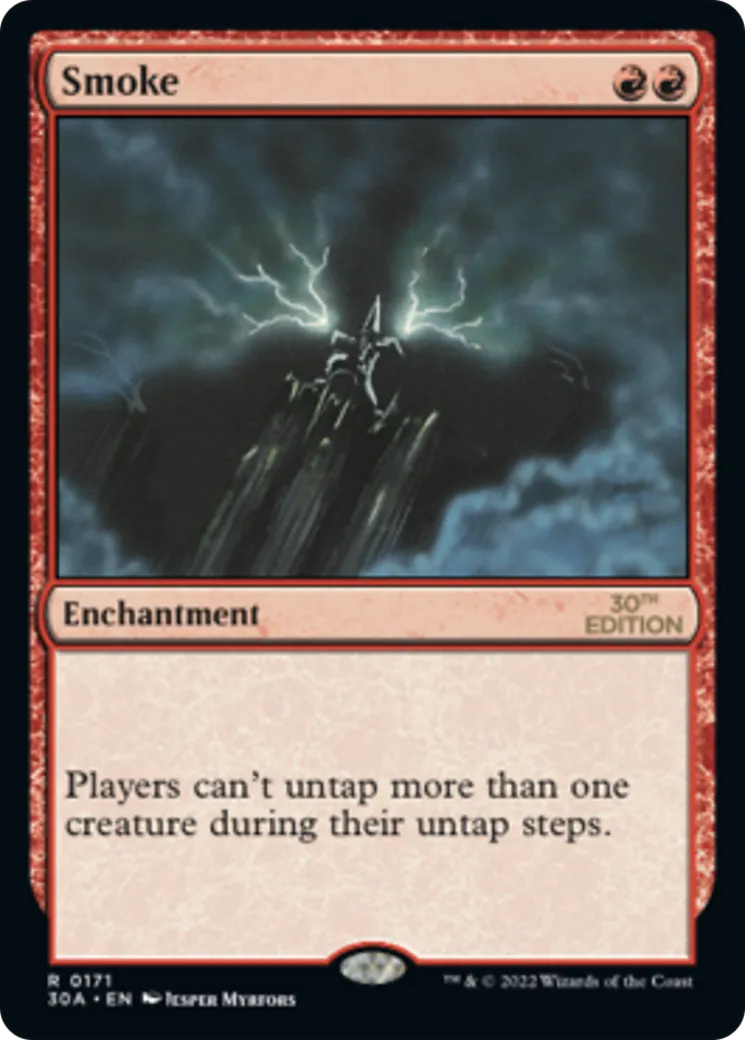 Smoke — 30th Anniversary Edition — Magic: The Gathering