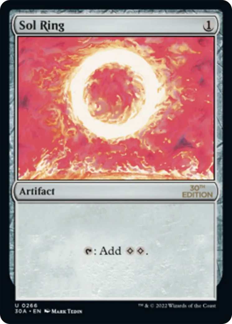 Anneau solaire — 30th Anniversary Edition — Magic: The Gathering