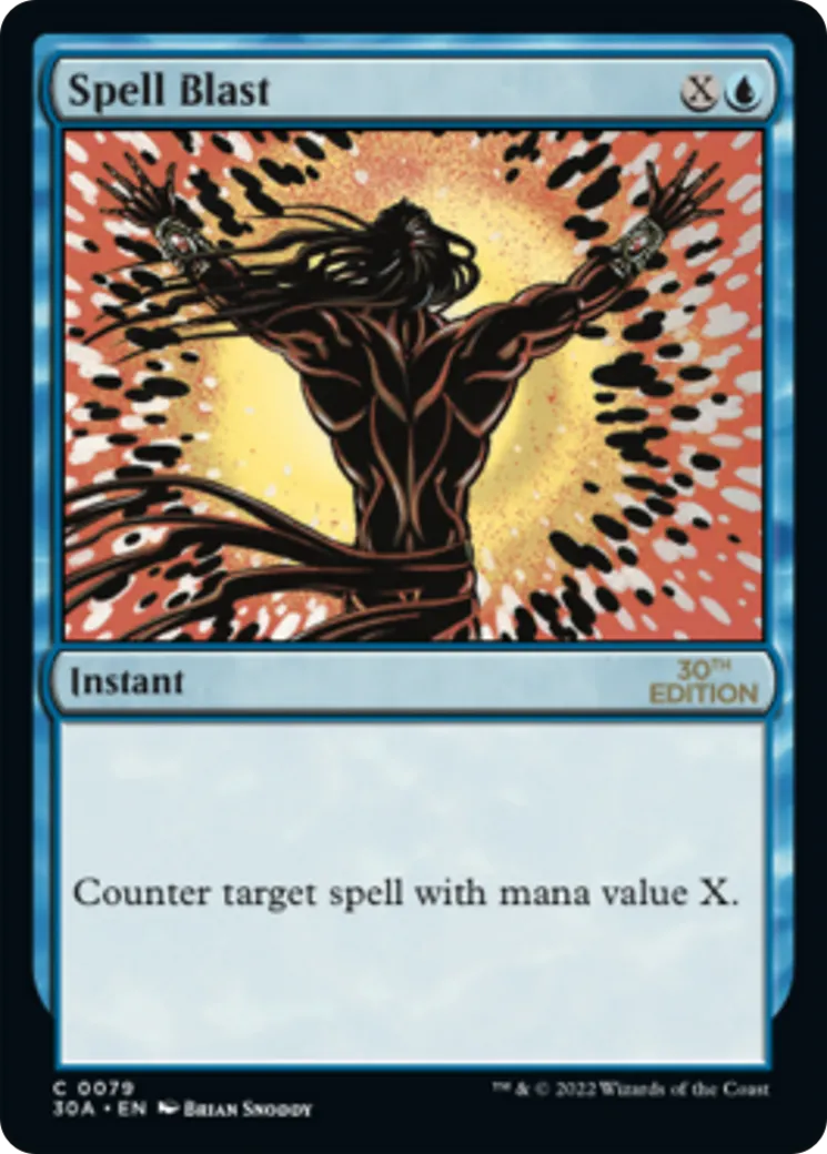 Spell Blast — 30th Anniversary Edition — Magic: The Gathering