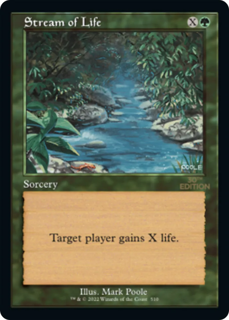 Source de vie — 30th Anniversary Edition — Magic: The Gathering