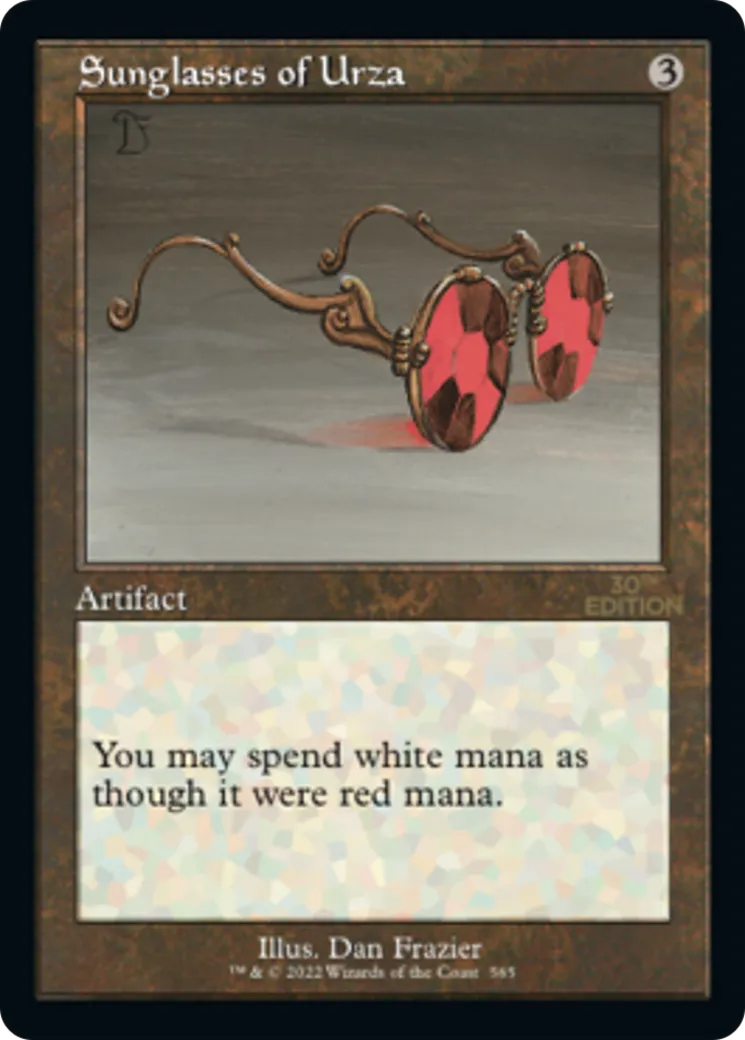 Sunglasses of Urza — 30th Anniversary Edition — Magic: The Gathering