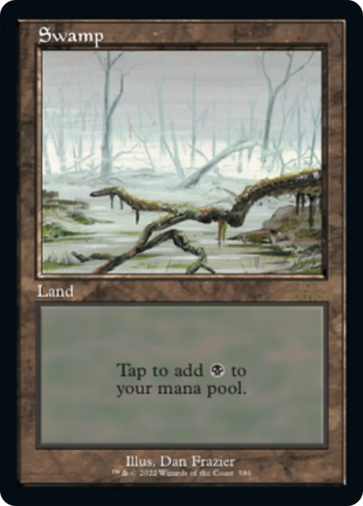 Swamp — 30th Anniversary Edition — Magic: The Gathering