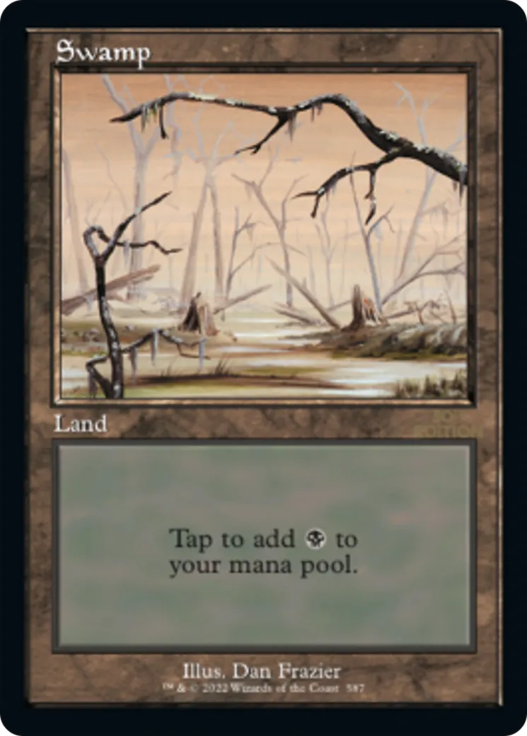 Swamp — 30th Anniversary Edition — Magic: The Gathering
