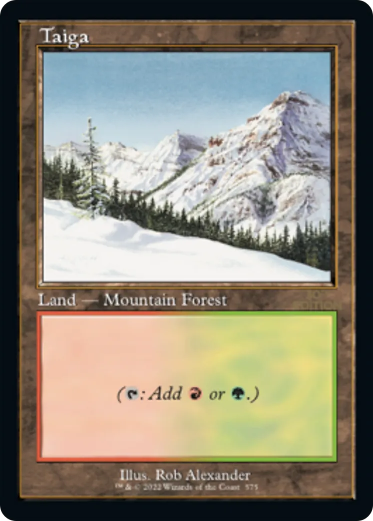 Taiga — 30th Anniversary Edition — Magic: The Gathering