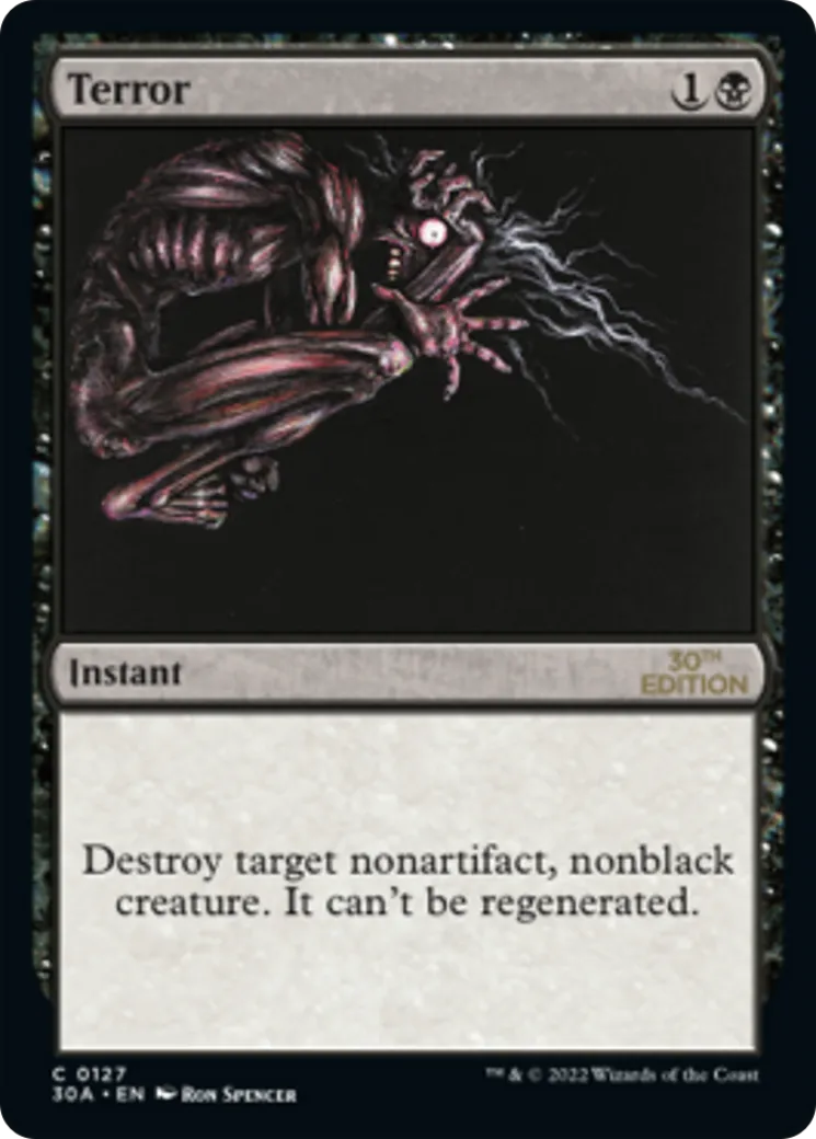 Terror — 30th Anniversary Edition — Magic: The Gathering