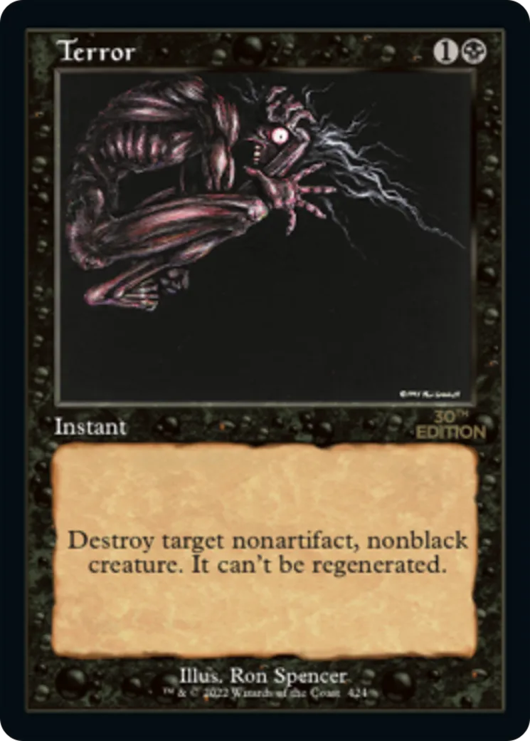 Terreur — 30th Anniversary Edition — Magic: The Gathering