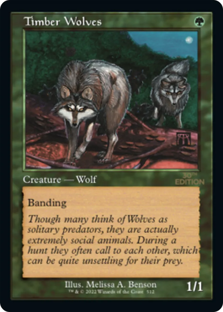 Loups des forêts from 30th Anniversary Edition - Magic: The Gathering