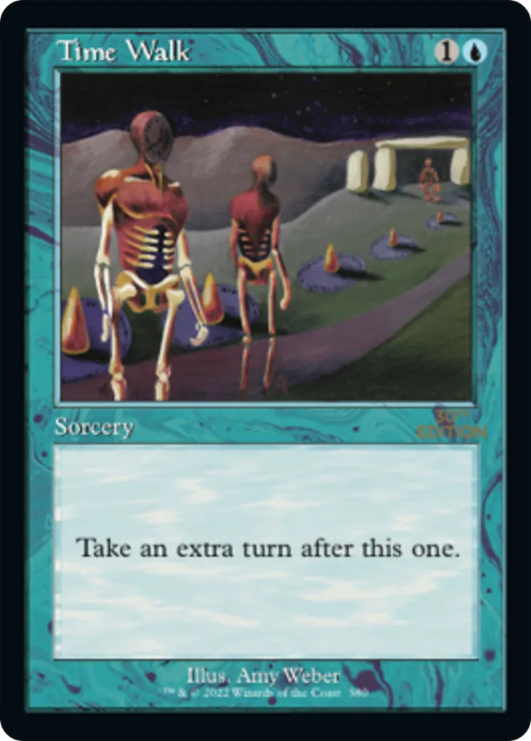 Time Walk — 30th Anniversary Edition — Magic: The Gathering