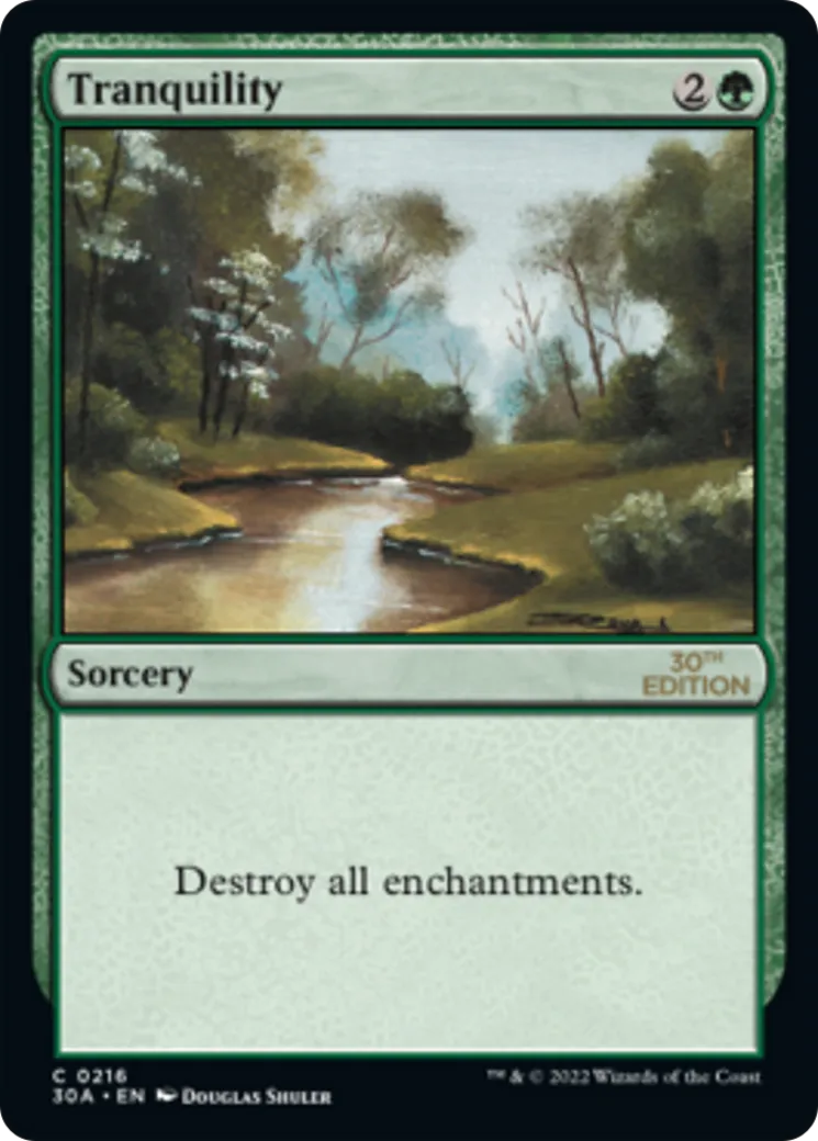 Tranquility — 30th Anniversary Edition — Magic: The Gathering
