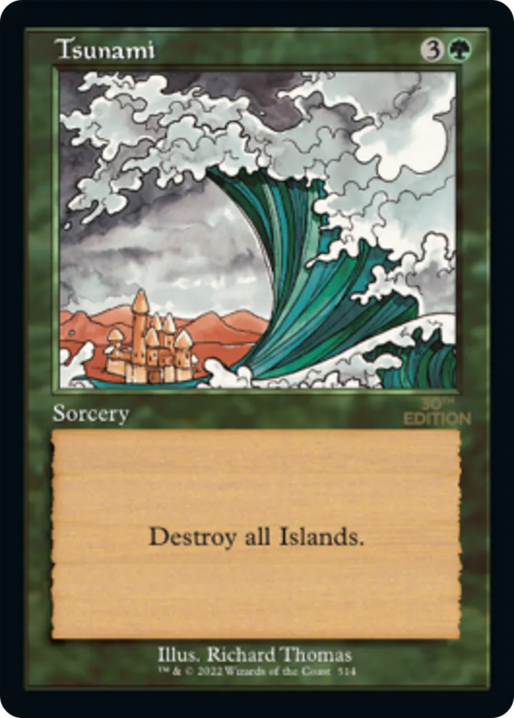 Tsunami — 30th Anniversary Edition — Magic: The Gathering