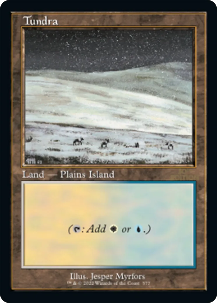 Tundra — 30th Anniversary Edition — Magic: The Gathering