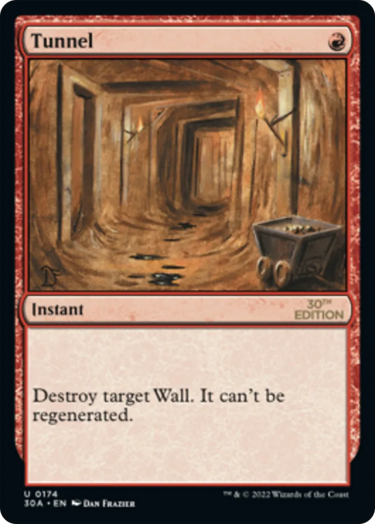 Tunnel — 30th Anniversary Edition — Magic: The Gathering