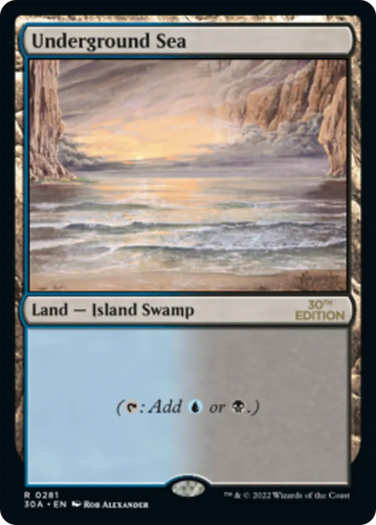 Underground Sea — 30th Anniversary Edition — Magic: The Gathering
