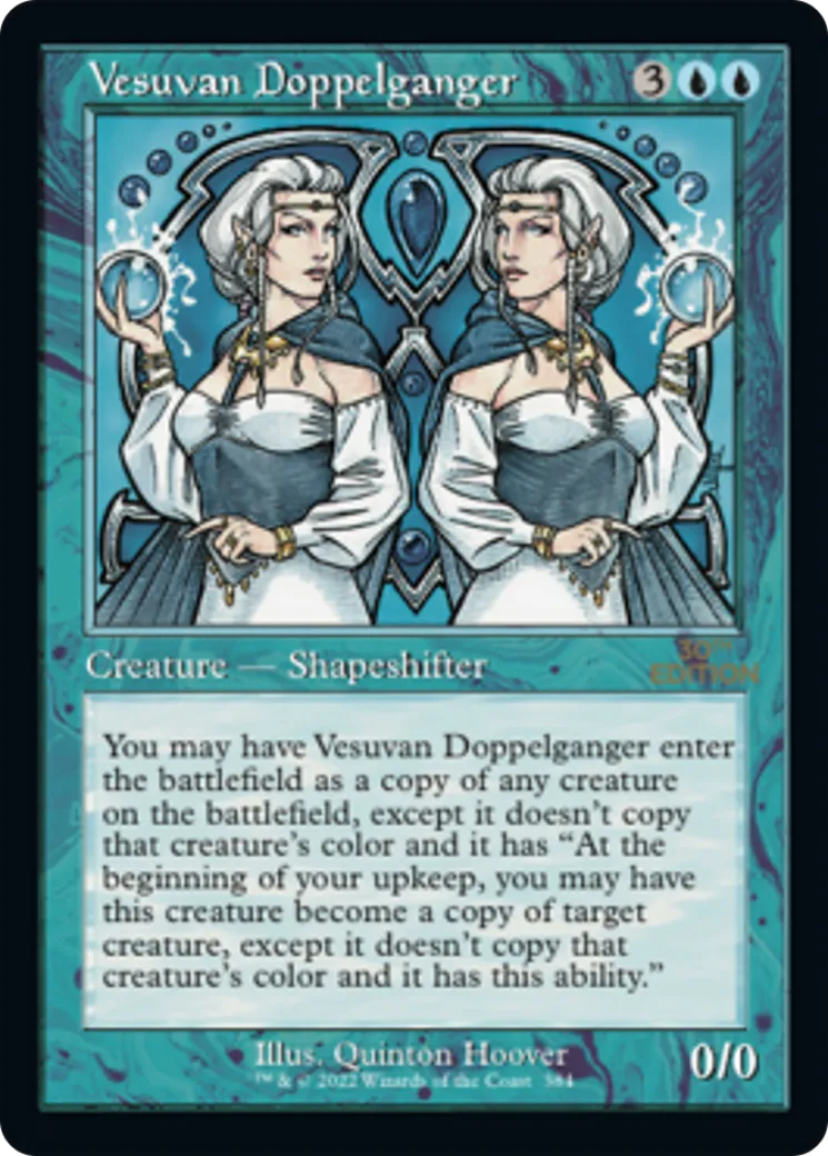 Doppelganger Vésuvéen — 30th Anniversary Edition — Magic: The Gathering