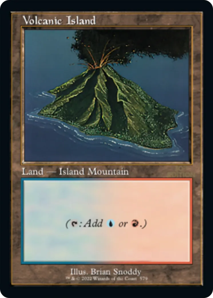 Volcanic Island — 30th Anniversary Edition — Magic: The Gathering