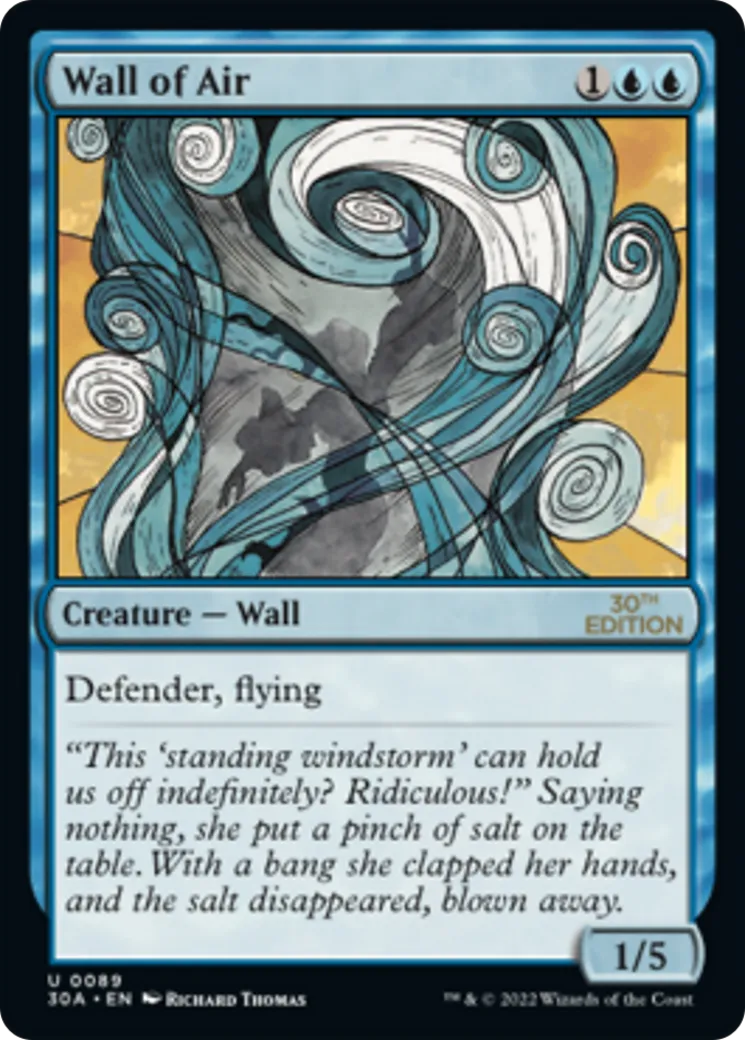Mur d'air — 30th Anniversary Edition — Magic: The Gathering