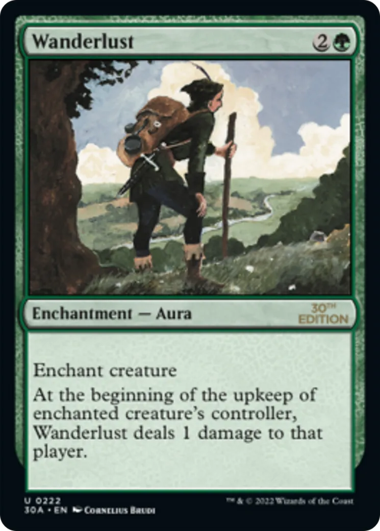 Wanderlust — 30th Anniversary Edition — Magic: The Gathering