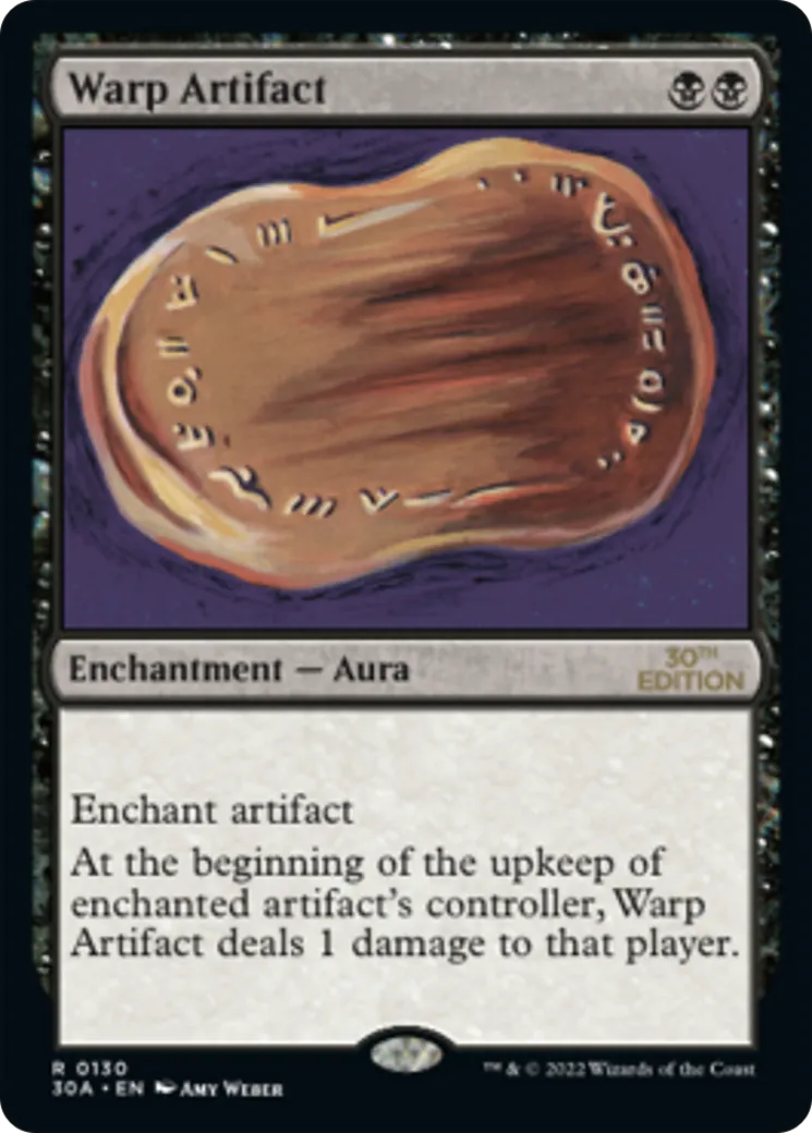 Distorsion d'artefact — 30th Anniversary Edition — Magic: The Gathering
