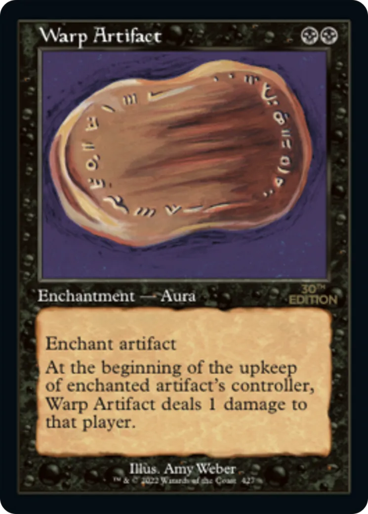 Warp Artifact — 30th Anniversary Edition — Magic: The Gathering