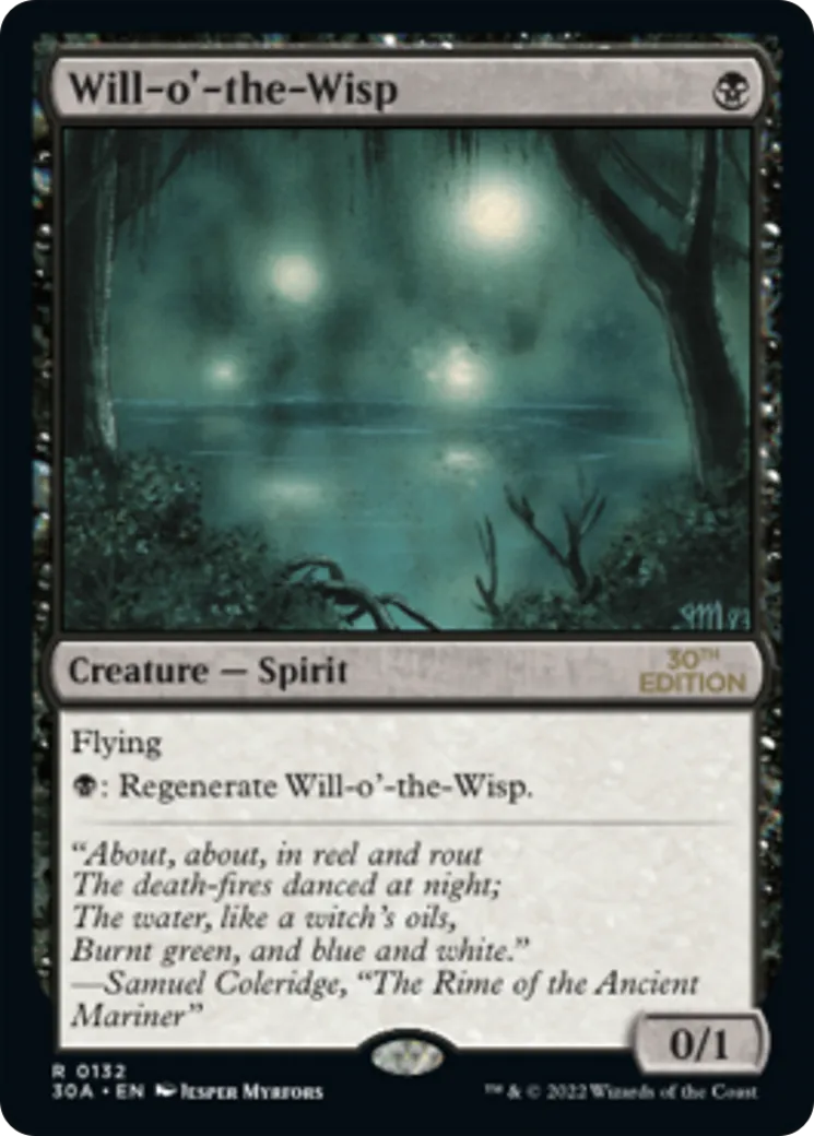 Feu follet — 30th Anniversary Edition — Magic: The Gathering