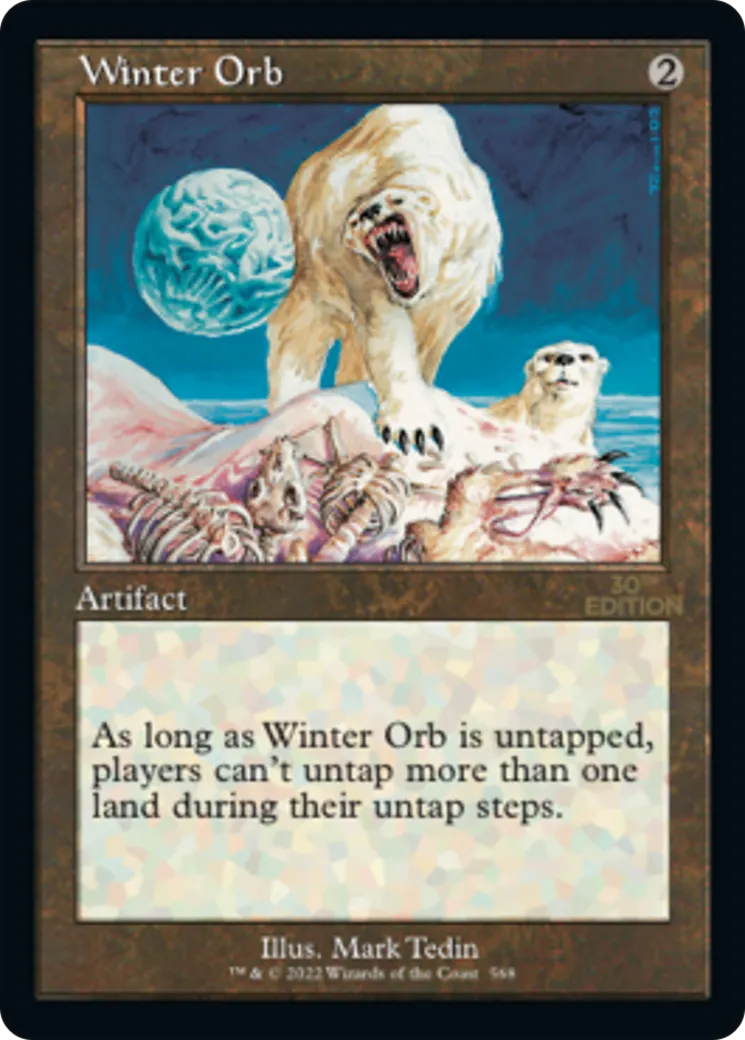 Winter Orb — 30th Anniversary Edition — Magic: The Gathering