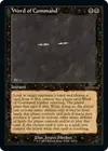 Product image for Word of Command