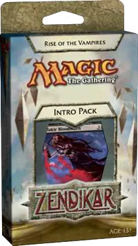 Zendikar Intro Pack Black Rise of the Vampires — Zendikar — Magic: The Gathering
