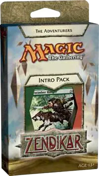 Zendikar Intro Pack Green The Adventurers — Zendikar — Magic: The Gathering