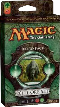 2011 Core Set Intro Pack Stampede of Beasts — Magic 2011 — Magic: The Gathering
