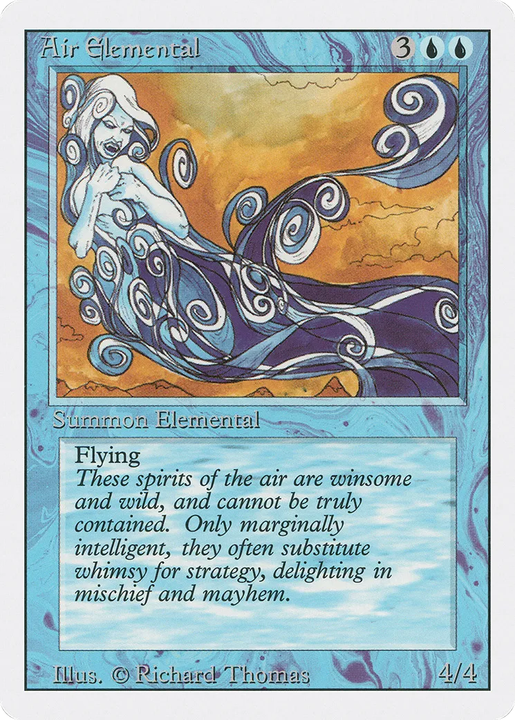 Élémental d'air — Revised Edition — Magic: The Gathering