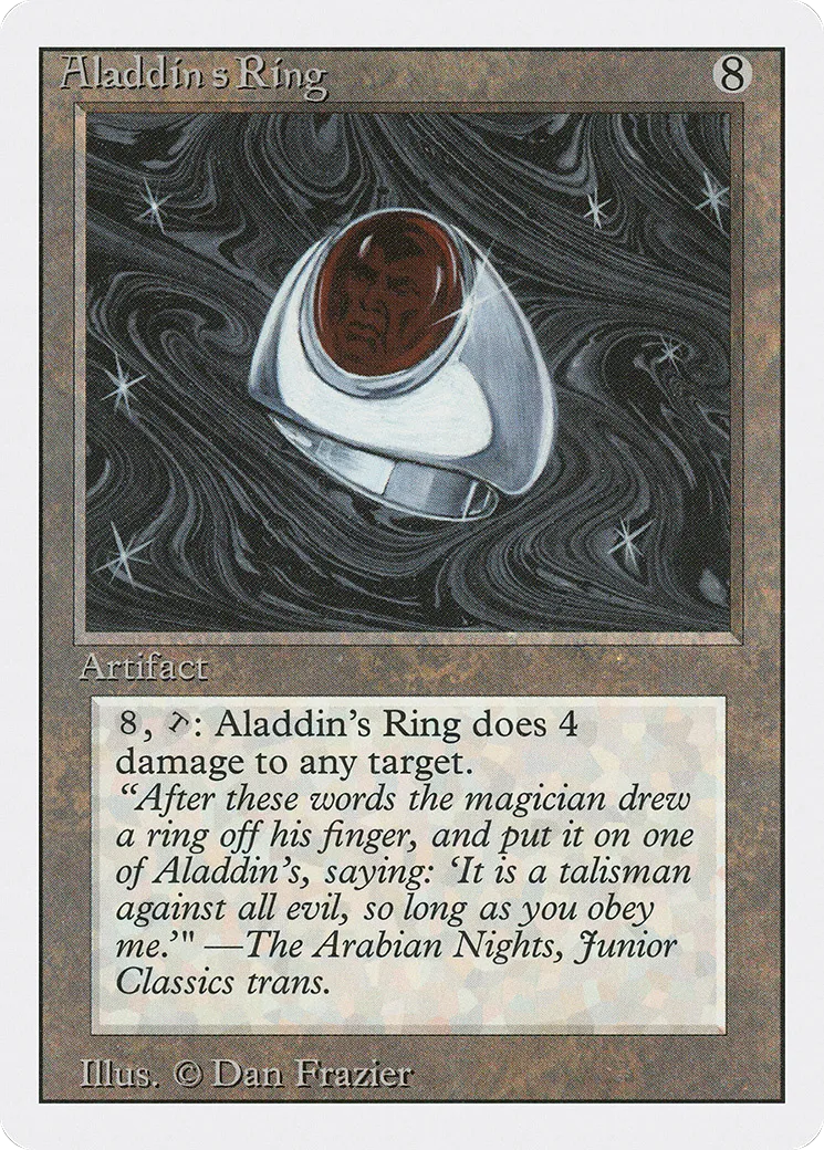 Anneau d'Aladdin — Revised Edition — Magic: The Gathering
