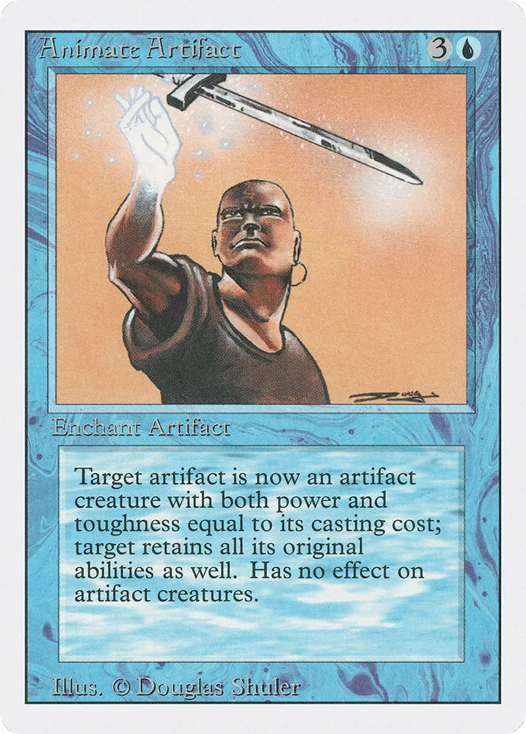 Animation d'artefact — Revised Edition — Magic: The Gathering