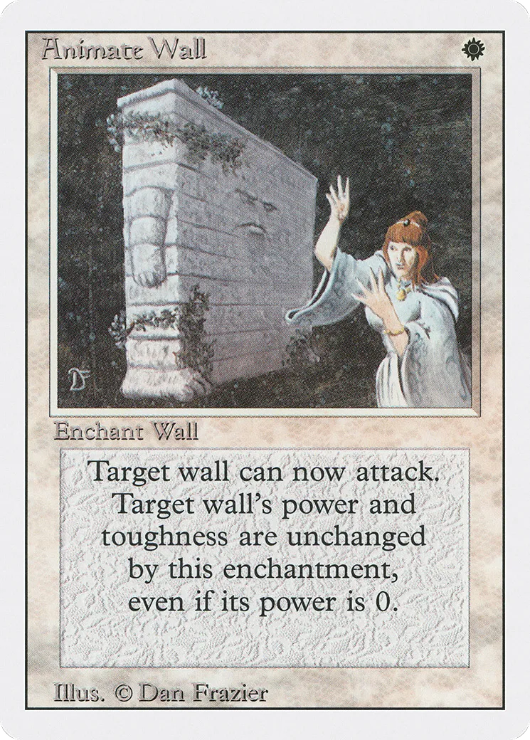 Animation de mur — Revised Edition — Magic: The Gathering
