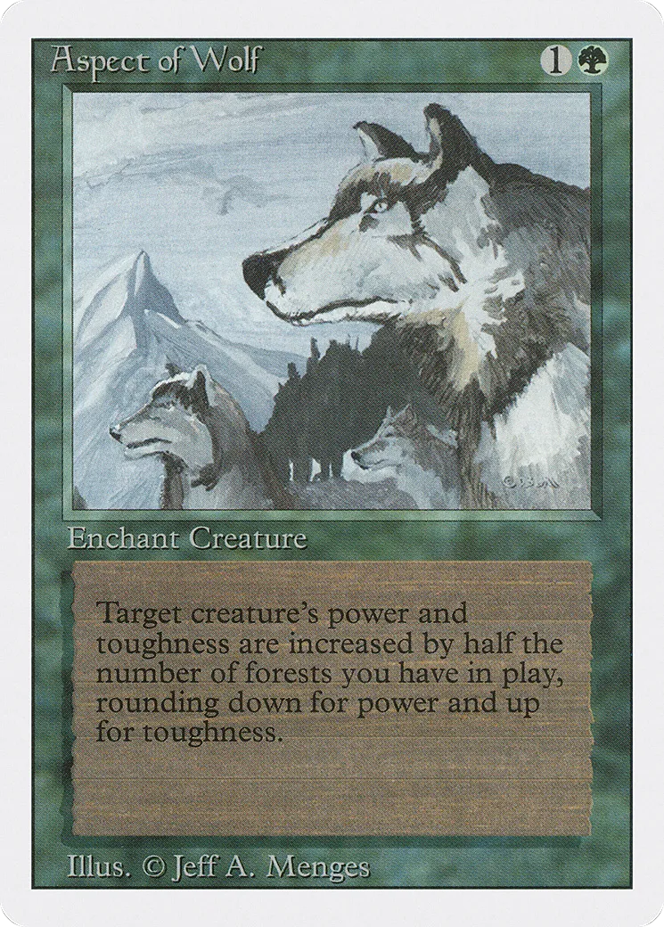 Aspect du loup — Revised Edition — Magic: The Gathering