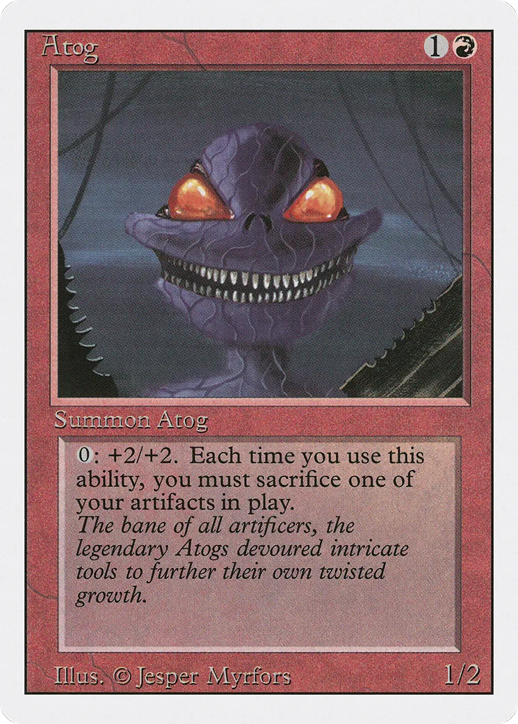 Atog — Revised Edition — Magic: The Gathering