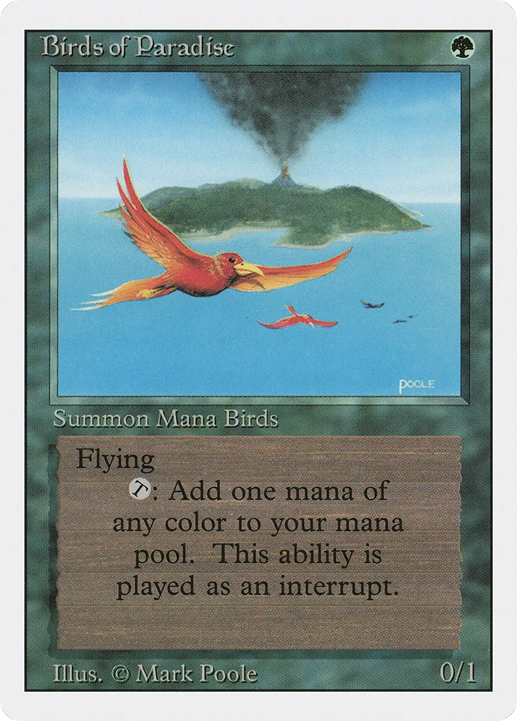 Oiseaux de paradis — Revised Edition — Magic: The Gathering