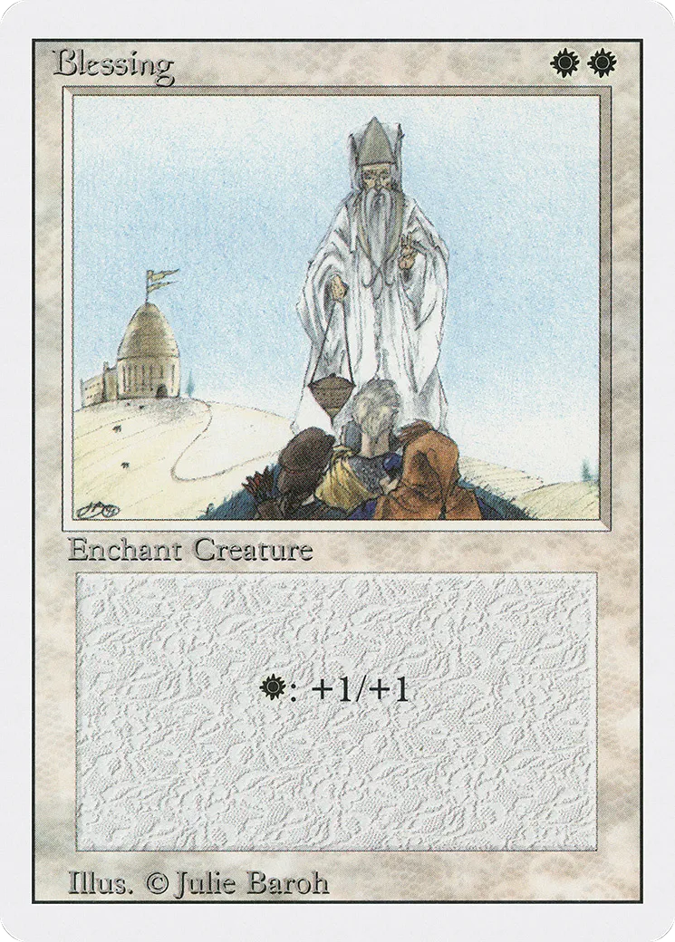 Bénédiction — Revised Edition — Magic: The Gathering