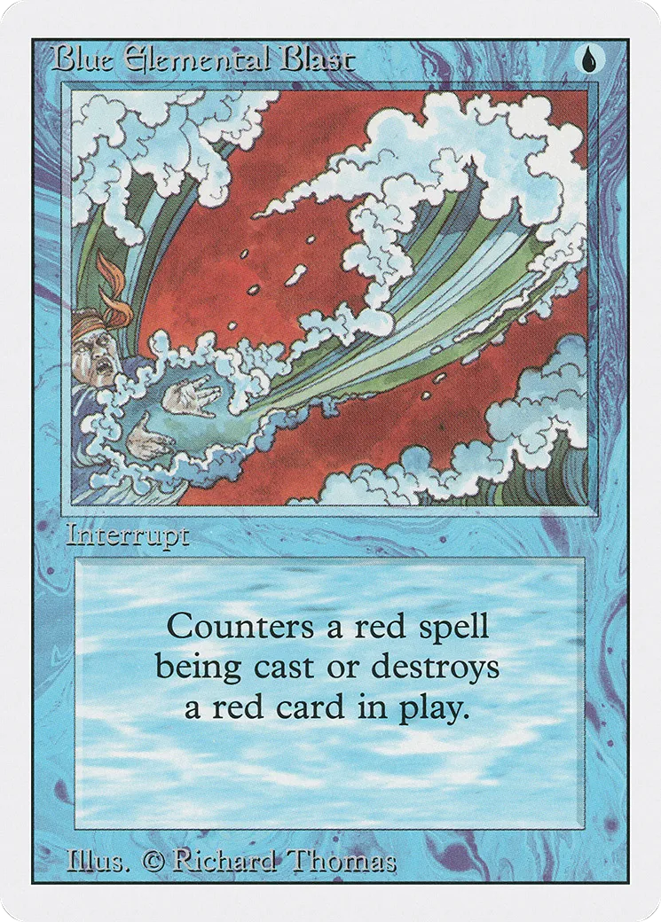 Salve élémentaire bleue — Revised Edition — Magic: The Gathering